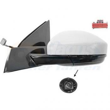 Espejo retrovisor VAN WEZEL 0259817 - Espejo retrovisor de reemplazo, compatible con varios modelos de vehículos, fabricado por la marca VAN WEZEL, incluye características como ajuste manual o eléctrico (dependiendo