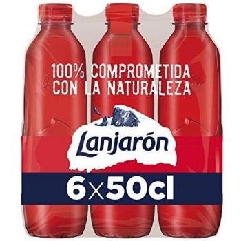 Lanjarón Agua Mineral Natural Sostenible - Pack 6 x 0,5 l