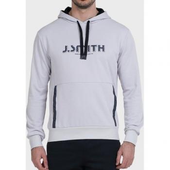 Sudadera con capucha Diade Gris Perla 2XL Hombre John Smith