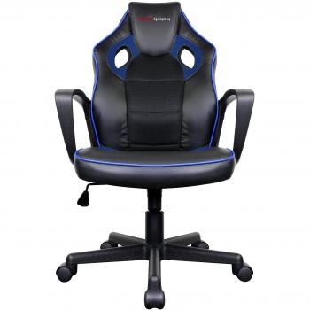 Silla Gamer Ajustable Mars Gaming MGC0BBL con Reposacabezas Acolchado, Capacidad hasta 120kg - Color Negro y Azul