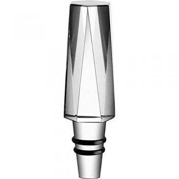 Orrefors Sarek - Tapón de Vino en Cristal Transparente