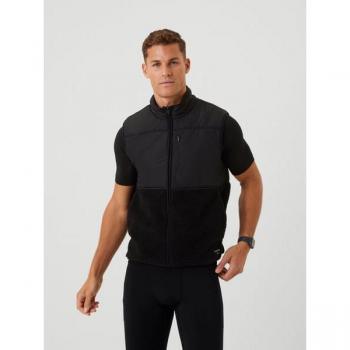 Björn Borg Centre Pile Fleece Vest Black, XXL