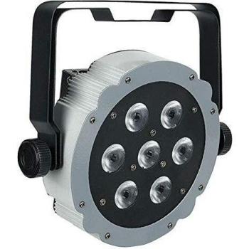 Par LED Compacto 7 Tri RGB, Carcasa Negra