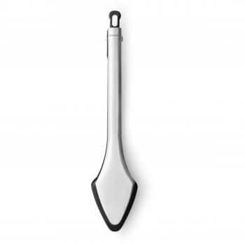 Brabantia 385469 - Pinzas para cocina, acero y silicona, color gris y negro