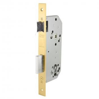 Tesa Assa Abloy 203040HL Cerradura De Embutir Para Puertas De Madera Con Cilindro Latonado Entrada 40 mm, Frente Cuadrado 2030