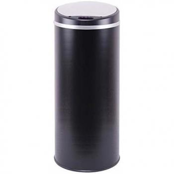 Cubo de basura automático Kitchen Move 42L negro acero inoxidable y plástico