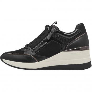 Zapatillas Tamaris 23703-41 - Negro - Dama - Talla 40 - Con plantilla intercambiable