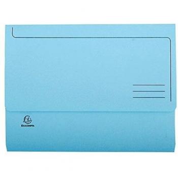 Exacompta 46772E - Lote de 50 Bolsas Super 250, Color Azul Claro