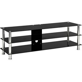 vidaXL Mueble para el televisor de vidrio templado 120x40x40 cm