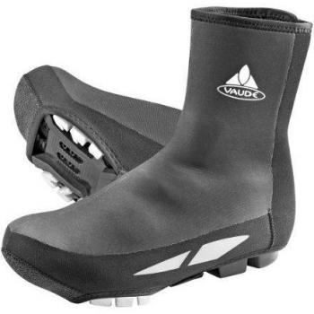 VAUDE Gamasche shoecover floe ii - Calcetines de ciclismo, tamaño 36 - 39, color negro