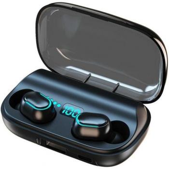 Auriculares Inalámbricos Estéreo Bluetooth 5.0 con Estuche de Carga O4V3