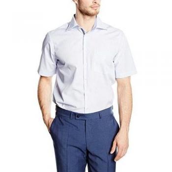 Seidensticker KENT PATCH TAPE-Camisa formal Hombre    Blau