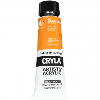 Daler Rowney: Acrílicos Cryla: 75ml. Pomo: Ocre Dorado