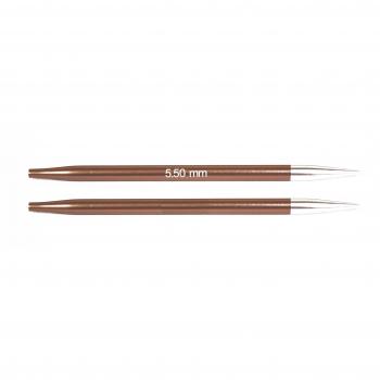Knit Pro Zing Normal, de Aluminio de Tejer Circulares Intercambiables, Multicolor, 5,50 mm