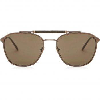 Giorgio Armani AR6149 300673 Anteojos de Sol para Hombre Marrones 55 Lentes