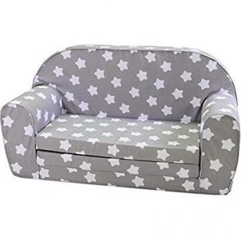KNORRTOYS.COM Knorrtoys 68441-Kindersofa-Stars White Sofá Infantil