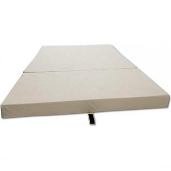Viking Choice Colchón de invitados - colchón de camping - colchón de viaje - colchón plegable - 80 x 200 x 10 cm - color crema