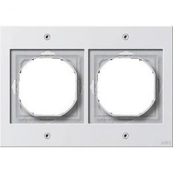 Gira TX_44 Double Frame Waterproof Reinwhite 021266