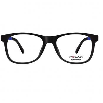 Polar 474 With Clip-On Kids' Eyeglasses Blue Size 48 - Blue Light Block Available