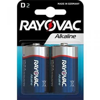 Varta Rayovac - Pilas alcalinas D, color gris