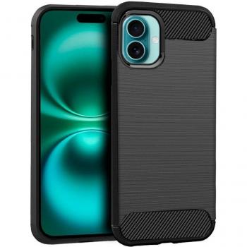 Funda Cool Carbón Negro para iPhone 16 Plus