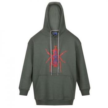 Regatta Men's Miramas Fleece Hoodie - Dark Khaki, Size XL