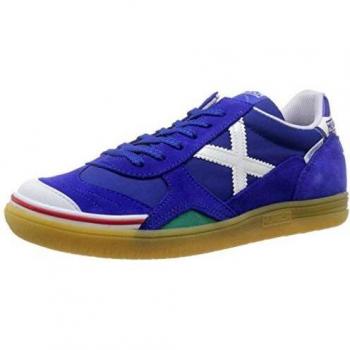 Munich Gresca 80 01, Zapatillas de Deporte Hombre, Azul