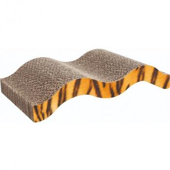 Tabla Rascadora para Gatos Mawimbi Wave de Cartón 40 x 21 x H. 8 cm