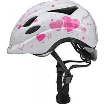 ABUS Anuky - Casco infantil de bicicleta para niños con luz trasera - Para niño y niña - Azul, talla S