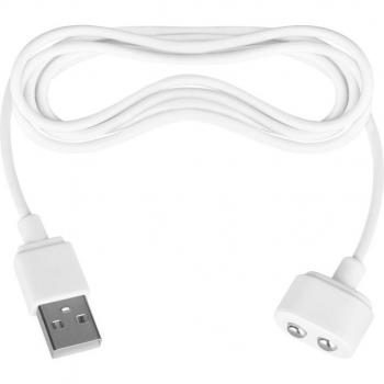 Satisfyer - Cable Cargador Magnético USB Blanco