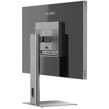 Monitor Alogic Aspekt 32 UHD 4K Matte Gris Espacial con USB-C, HDMI, DisplayPort y Altavoces