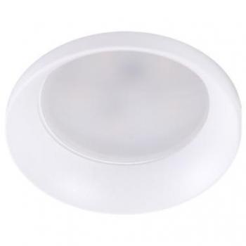 GreenIce | Aro Foco Downlight Circular Aluminio Blanco Integración Yeso Ø60mm