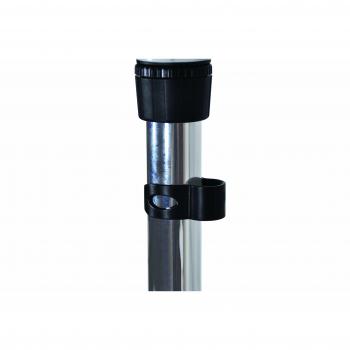 Soporte de sobremesa JENIMAGE ME110TK para 1 monitor, ajuste de inclinación -20 a +25 grados, rotación 20 grados y giro 360 grados, compatible con pantallas de 15 a 27 pulgadas