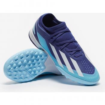 Botas de fútbol turf de niños X Crazyfast.3 TF J adidas
