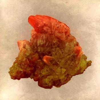 Ores minerals vinyl