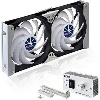 Ventilador Doble Titan TTC-SC09TZ (A) Integrado 2x 92mm para Enfriamiento