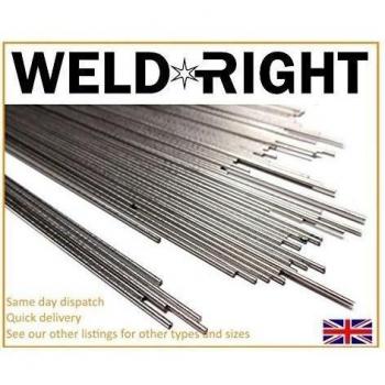 Weldright - Sifalumin No. 16 4047 Electrodos De Soldadura De Aporte TIG 5.0mm X 20 Varillas