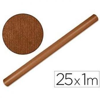 Liderpapel Papel Kraft Rollo 1x25 Mt Marrón Fuerte