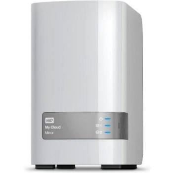 WD My Cloud Mirror - Almacenamiento en la nube personal 2 Bay NAS de 6TB