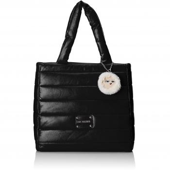 Love Moschino - Borsa Pu, Bolsos totes Mujer, Negro