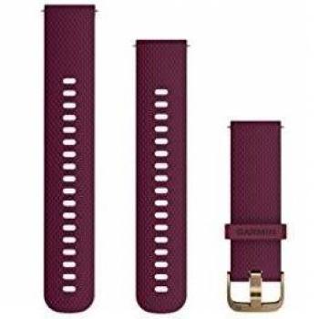 Garmin 010-12691-05 correa para reloj Watch strap Silicona Marrón
