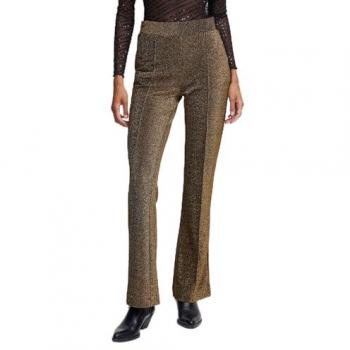 b.young Acha Women's Trousers - Gold Mix, XL