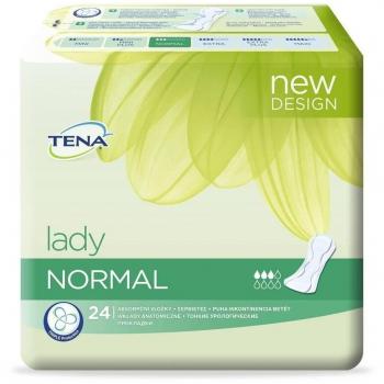 TENA Discreet Normal Absorbentes para Incontinencia Ligera de Orina, 24 Unidades