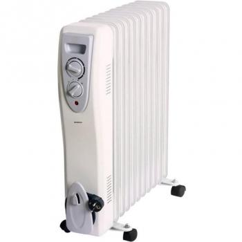 Infiniton HOR-2500 Radiador de Aceite, 2500W, 11 Elementos, 3 Niveles de Potencia, Color Blanco