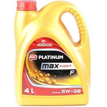 Aceite de motor sintético ORLEN Platinum Max Expert F 5W-30 para FORD, HYUNDAI y TOYOTA - Capacidad: 4 litros