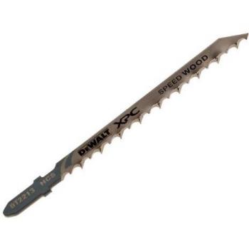 DEWALT DT2213-QZ - Hoja de sierra de calar XPC, longitud: 100mm, paso de diente: 4.2mm, para cortes rápidos y precisos en madera, aglomerado, contrachapado, laminado y plástico hasta 60mm de espesor