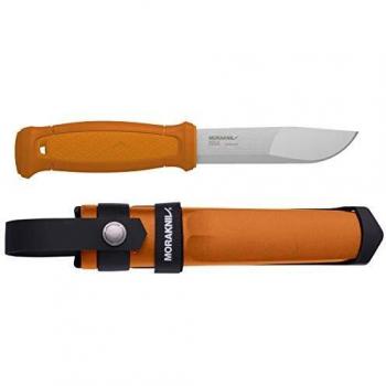 Morakniv STE-13507 Cuchillo de Caza Kansbol con Funda Multimount Naranja Quemada