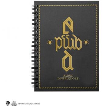 Cuaderno espiral Dumbledore A5 120 páginas rayadas