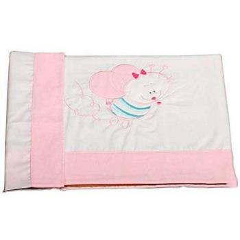 Babyline Abejitas - Juego de sábanas de mini cuna, unisex