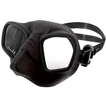 Máscara de Pesca Submarina Phantom Spetton, Unisex-Adult, Negro Mate, Tamaño Única